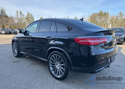 2019 Mercedes-Benz Amg Gle 43 Coupe 4Matic из США, поврежденный, VIN 4JGED6EB8KA151684